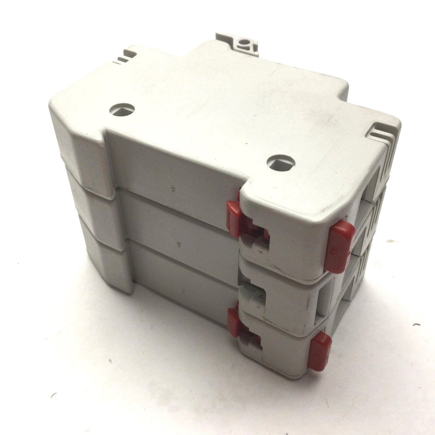 Used Littelfuse Powr-Safe LPSM Midget Fuse Holder, Rated: 600V, 30A, 3 Pole
