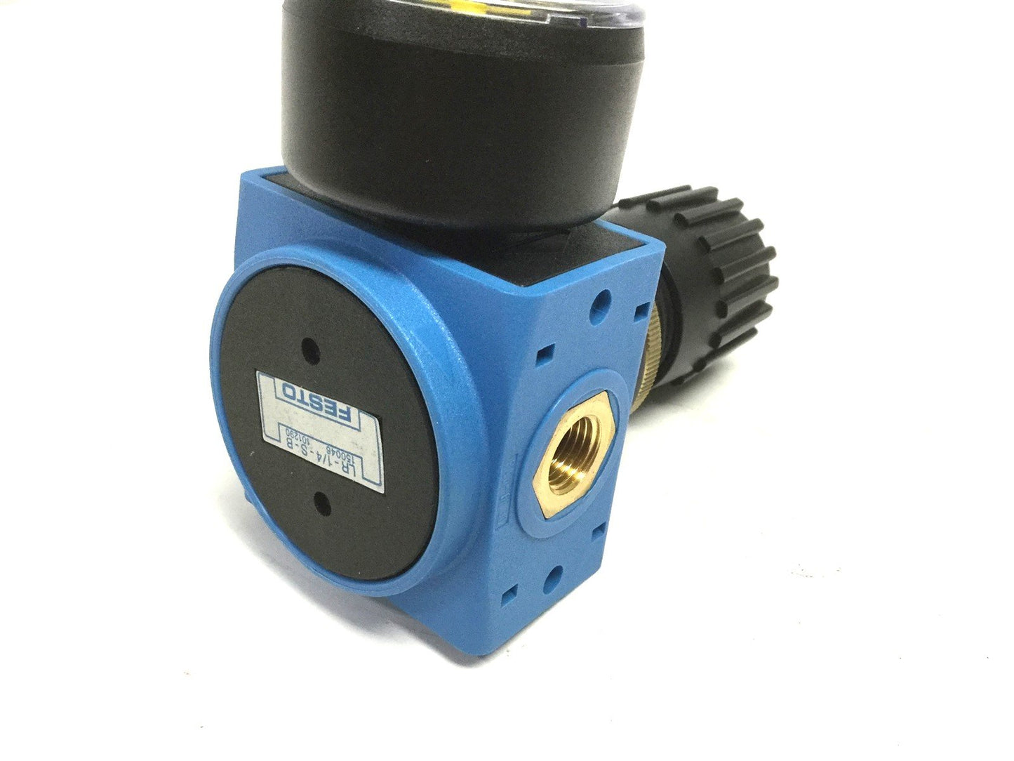Used Festo LR-1/4-S-B-NPT Regulator 0 to 225PSI, 0 to 16 bar Ports: 1/4 NPT