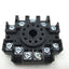 Used Lot of 5 Relay and Control RC-123 3-Pole Relay Sockets, 11-Pin, 10A 300VAC