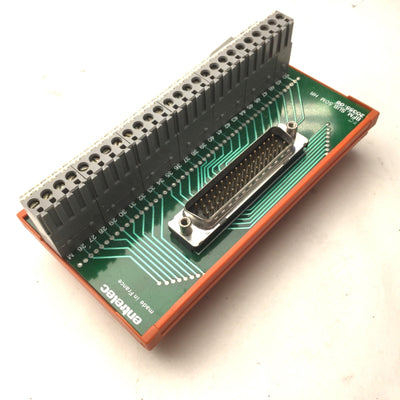 New Entrelec BFM. SUB 50M HR 20355.06 Terminal Module, 50 Terminals, 50-Pin D-Sub