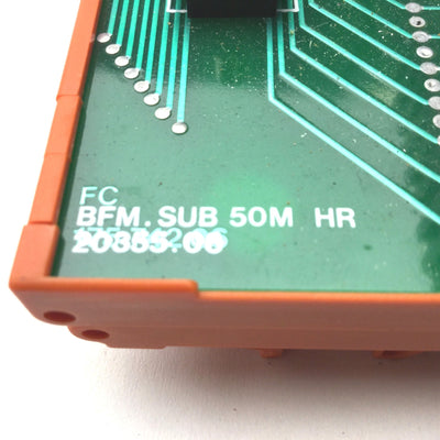 New Entrelec BFM. SUB 50M HR 20355.06 Terminal Module, 50 Terminals, 50-Pin D-Sub