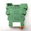 Used Lot of 3 Phoenix Contact PLC-BSC-24DC/21 Terminal Blocks w/ SPDT Relays 2961121