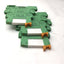 Used Lot of 3 Phoenix Contact PLC-BSC-24DC/21 Terminal Blocks w/ SPDT Relays 2961121