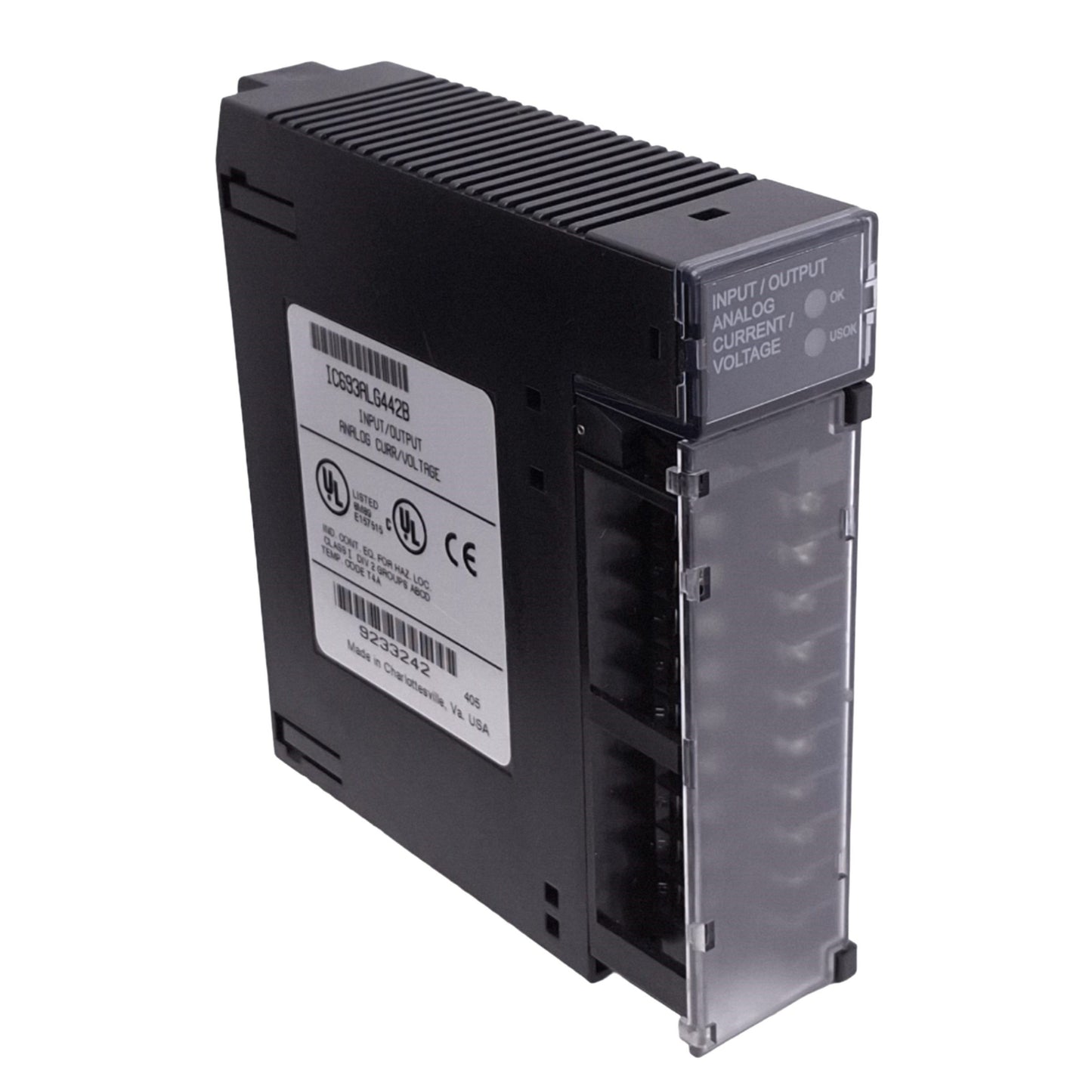 Used GE Fanuc IC693ALG442B Series 90-30 Analog I/O Module Current/Voltage, 4-In 2-Out