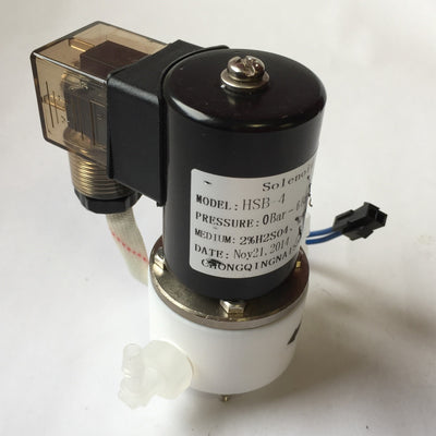 New – Open box Chongqing Naishi Valve Co HSB-4 Solenoid Valve, Pressure 0-6Bar, Voltage: 24VDC