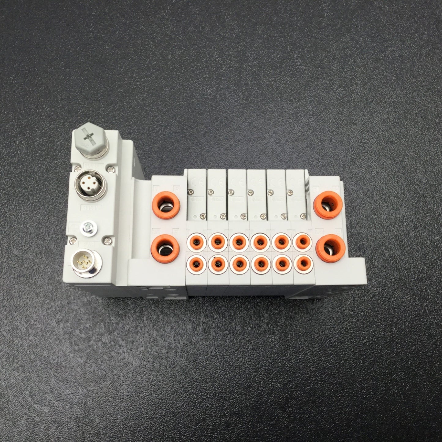 New – Open box Bank Of 6 SMC SY3A00-5U1 4-Position Dual 3-Port Valves W/EX260-SPN1 PROFI-NET