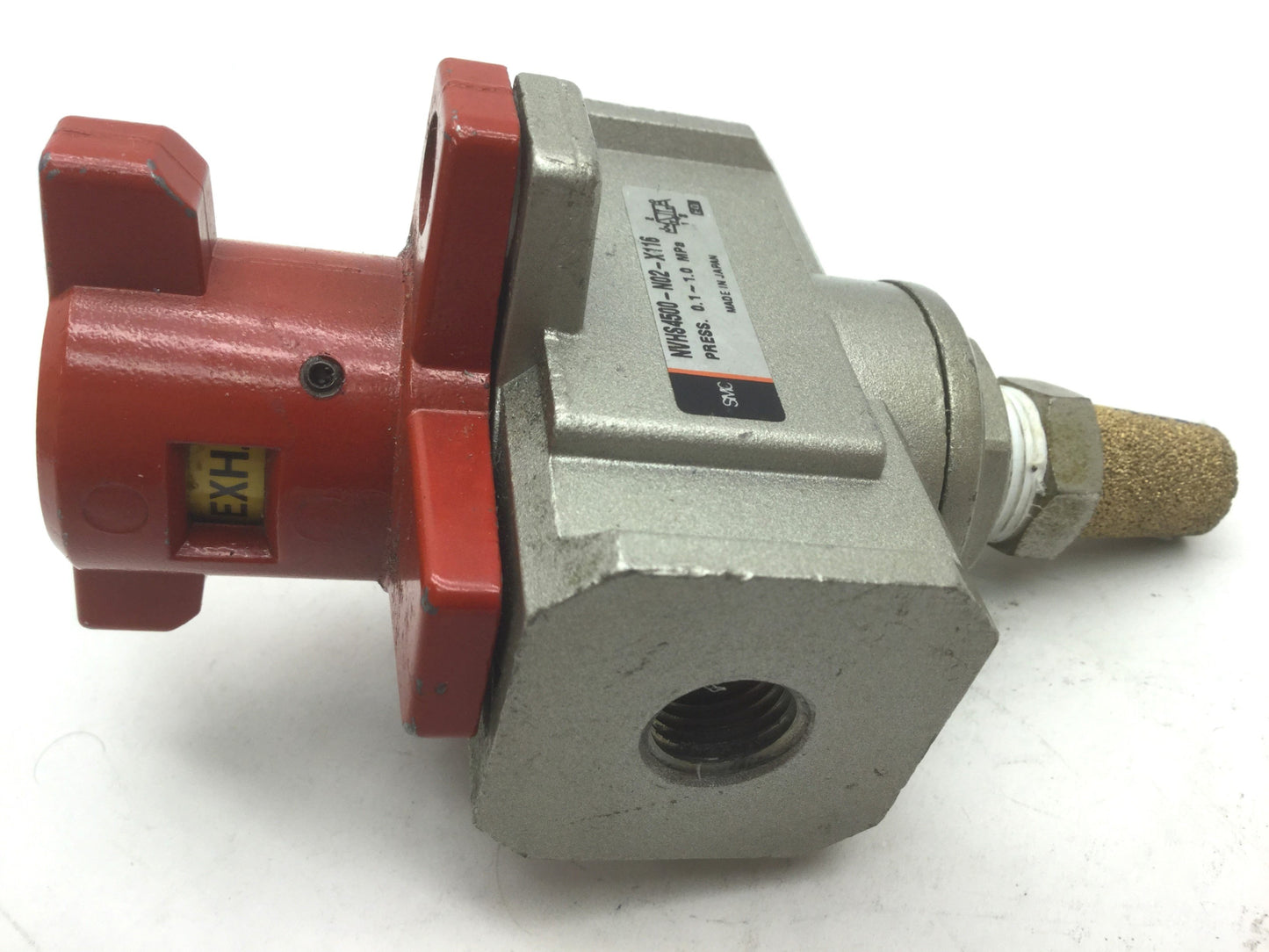 Used SMC NVHS4500-N02-X116 Shut Off Lock Out Valve 1/4" NPT