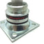 Used SMC NVHS4500-N02-X116 Shut Off Lock Out Valve 1/8" NPT