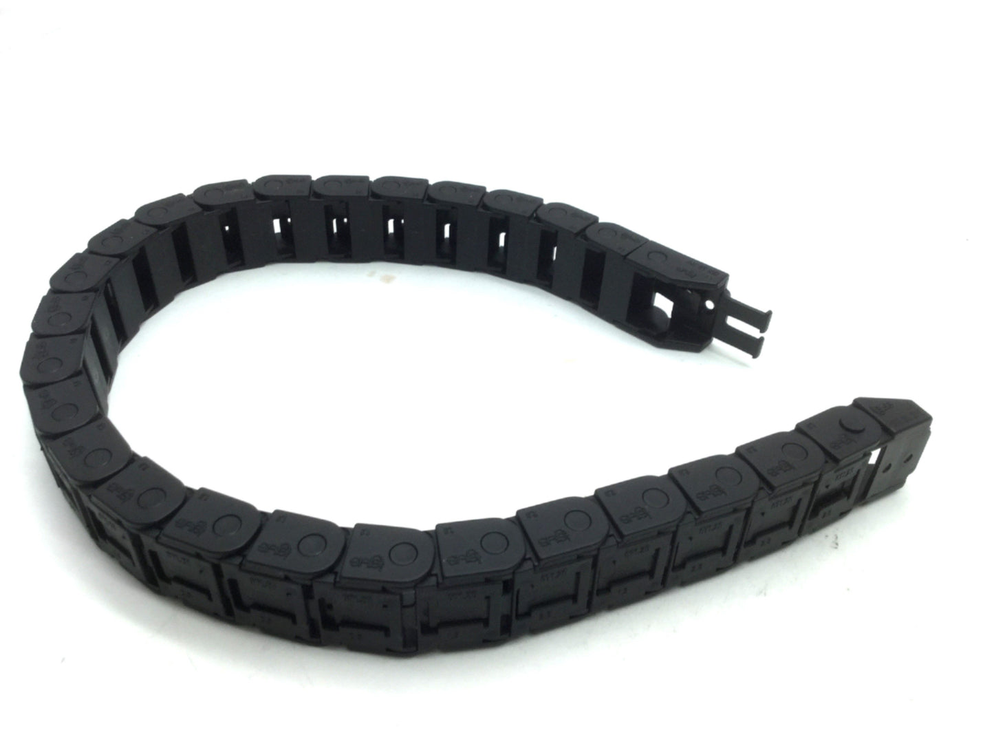 Used Igus 07-20-028 Energy E-Chain Cable Carrier, W: 1", L: 20"