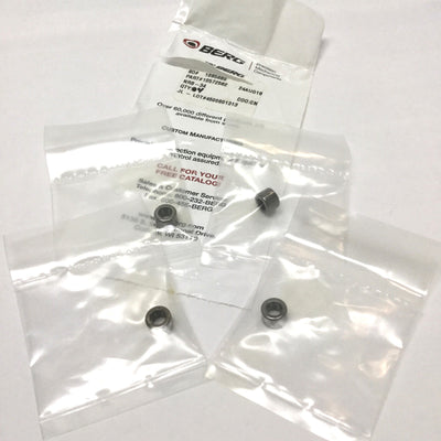 New Lot of 4 W.M. Berg NRB-34 Dyna-Speed Needle Roller Bearings 3/16" Bore 11/32" OD
