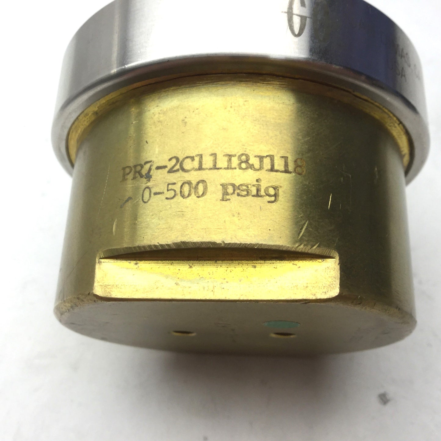 Used Go Regulators PR7-2C11I8J118 Brass Regulator, Max Inlet: 500 psig, 1/4"NPT