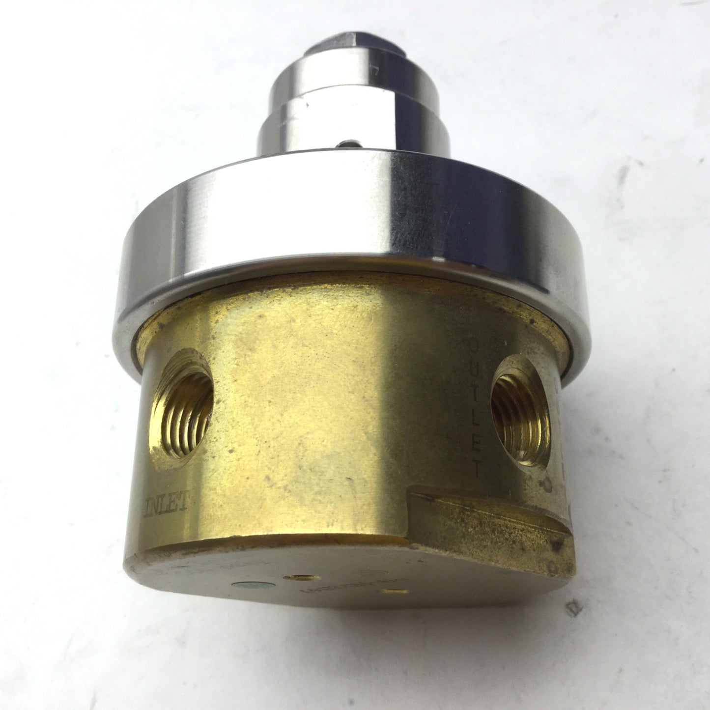 Used Go Regulators PR7-2C11I8J118 Brass Regulator, Max Inlet: 500 psig, 1/4"NPT