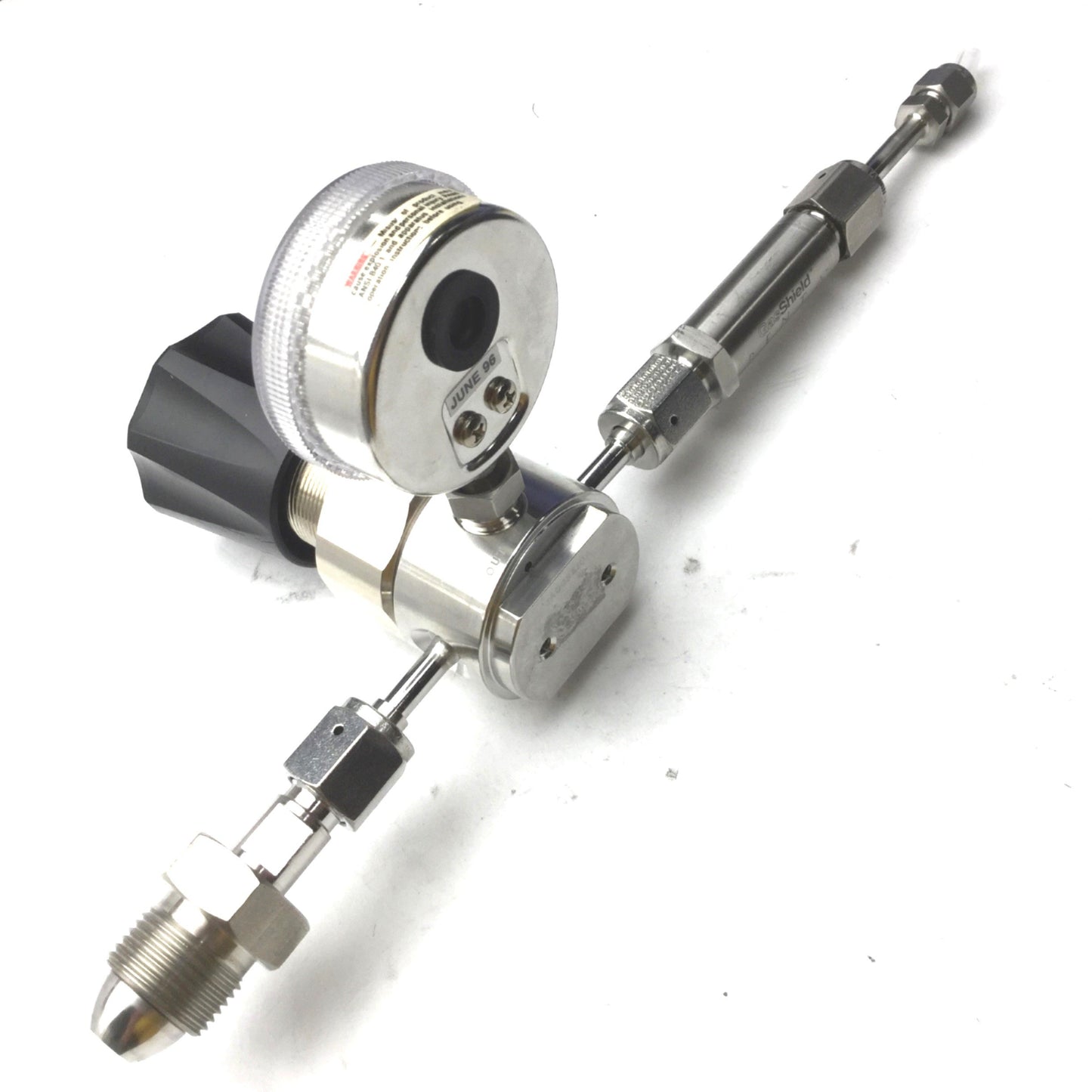 Used Tescom 44-2262-RE2-465 Hight Purity Regulator Flow Valve, In: 400PSI Out: 100PSI