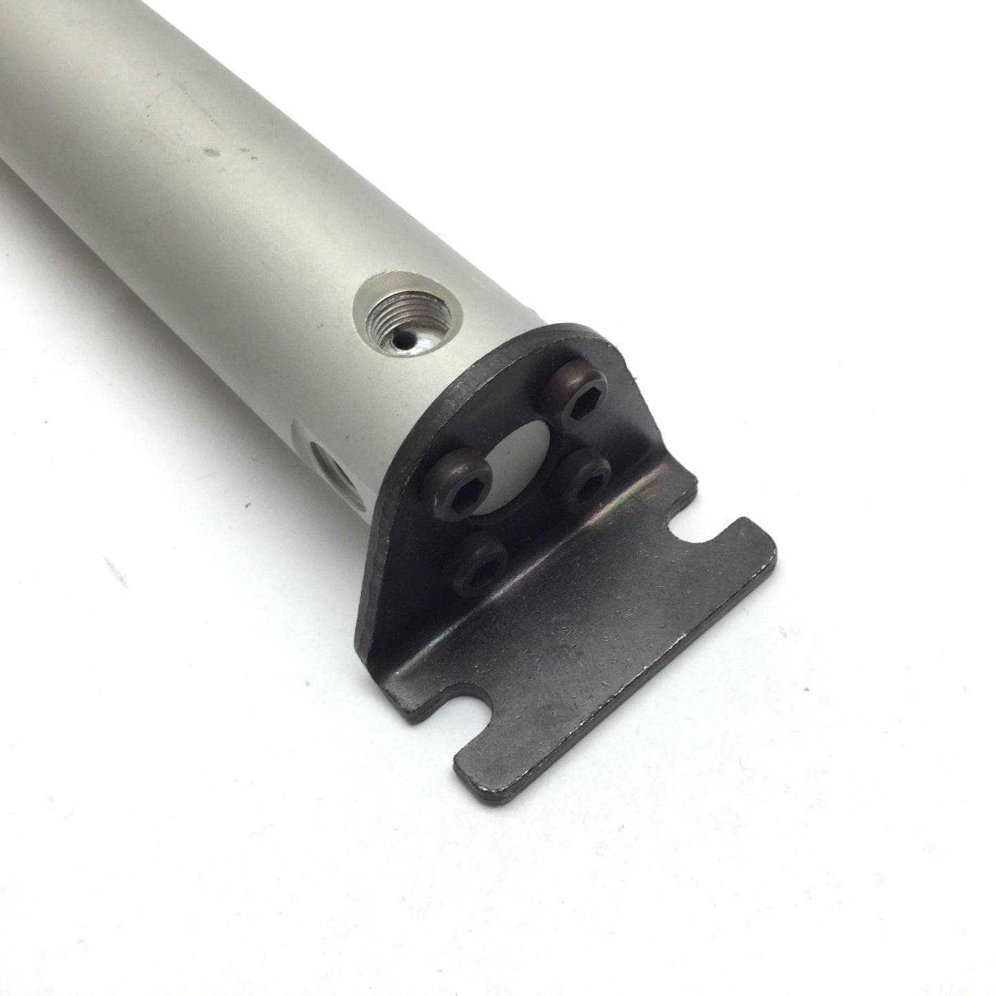 Used SMC NCDGLN25-0800 Pneumatic Cylinder, Bore: 1", Stroke: 8", Ports: Rc 1/4