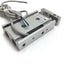 Used SMC CXSM10-20-Y59AL Dual Rod Cylinder, Bore: 10mm, Stroke: 20mm, With 2x Sensors