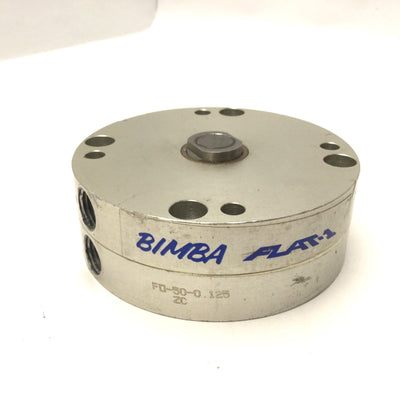 Used BIMBA FO-50-0.125 Flat-1 Compact Cylinder Bore Diameter: 2-1/2" Stroke: 1/4"