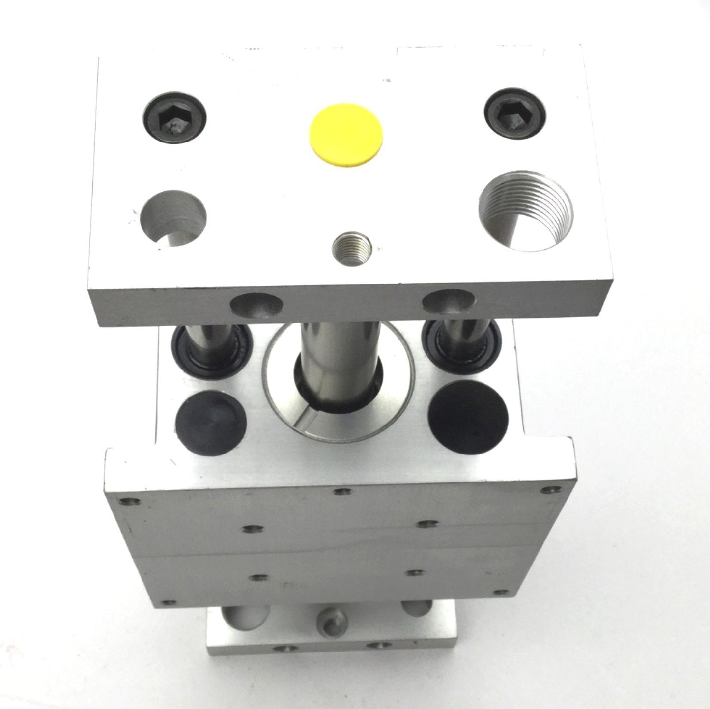 Used PHD CAU041X6 Pneumatic Magnetic Cylinder Linear Slide Table 3/4" Bore 6" Stroke