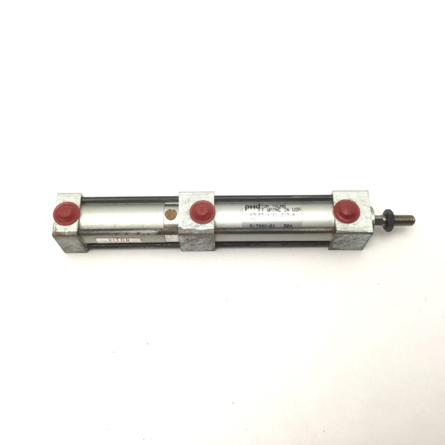 Used PHD Tom Thumb A3VB3/4x11/2x3/4-V 3-Position Cylinder Bore: 3/4" Stroke: 1-1/2"