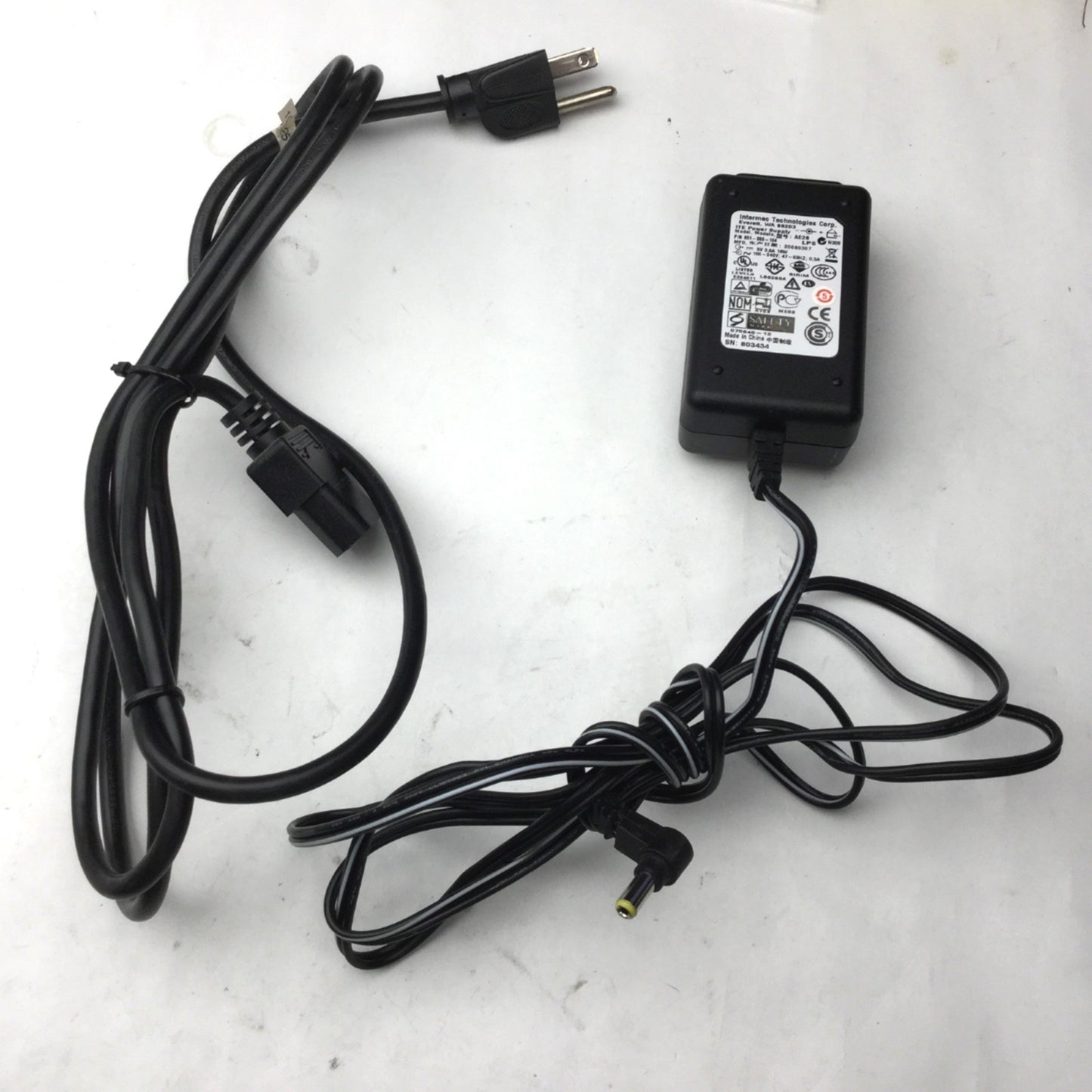 Used Intermec SR30 Handheld Scanner 9-Pin D-Sub,, Voltage: 5VDC, With Power Supply