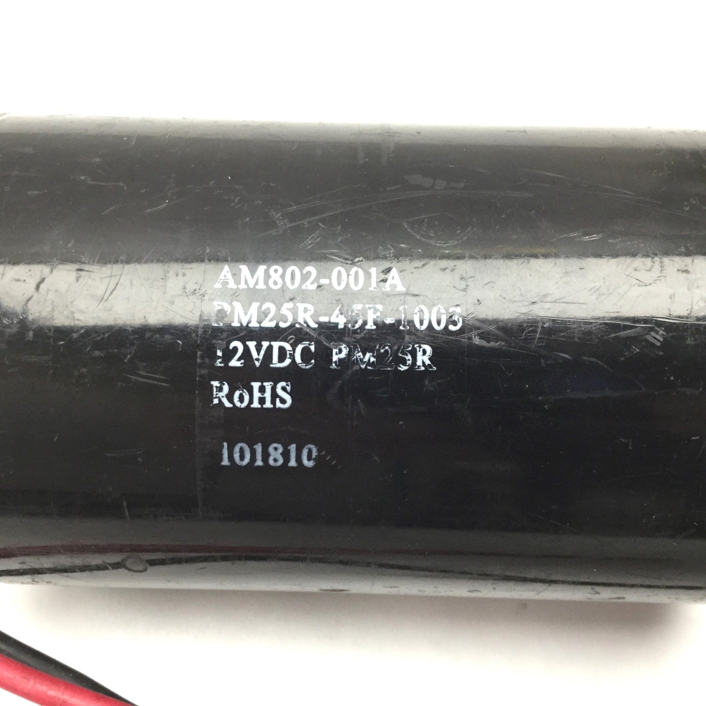 Used AndyMark PM25R-45F-1003 CIM Motor, 12VDC, 2.5" Diameter, 0.315" Shaft 8mm