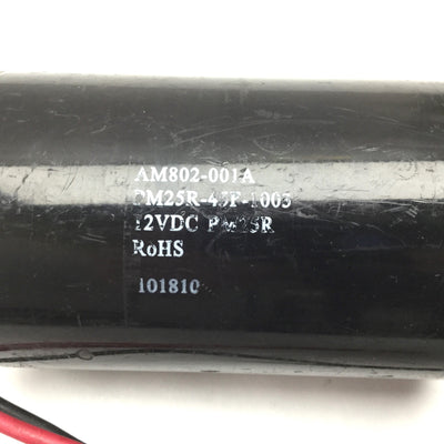 Used AndyMark PM25R-45F-1003 CIM Motor, 12VDC, 2.5" Diameter, 0.315" Shaft 8mm