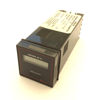 Used Dwyer 620-200 Pressure Indicating Transmitter, 0-199.9" WC, Max Pressure: 29PSI