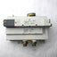 Used Manifold SMC VQ4300-5 Solenoid Valve VVQ4000-10A-1 Throttle Valve Spacer, 5-Port