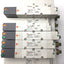 Used Bank of 5 SMC 1x VQ4100-5, 2x VQ4200-5, 1x VQ4300-5, 1x VQ4400-5 Solenoid Valves