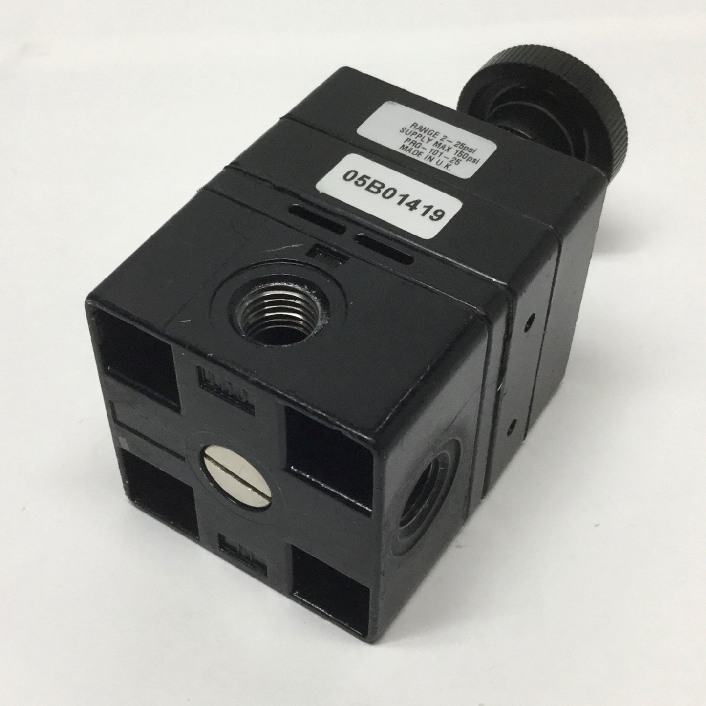 Used Omega PRG-101-25 Precision Pressure Regulator 2-25psi Range, 150psi Max Supply