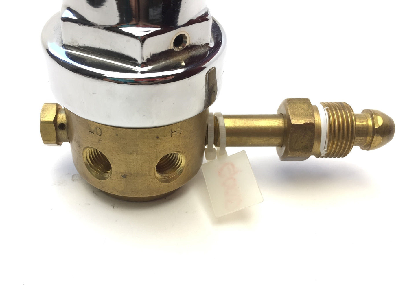 Used L-TEC Trimline R-76-500-580 Brass Compressed Gas Single Stage Regulator 0-500PSI