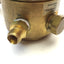 Used L-TEC Trimline R-76-500-580 Brass Compressed Gas Single Stage Regulator 0-500PSI