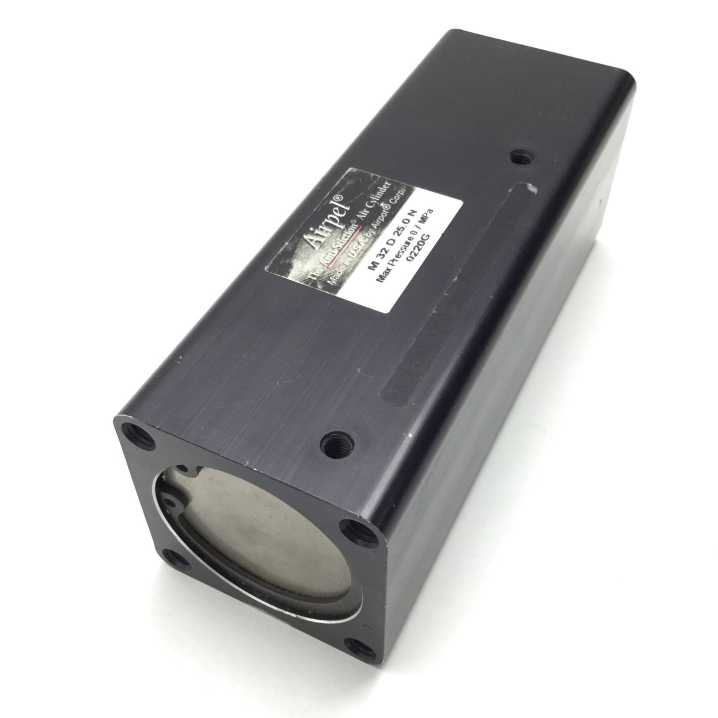 Used Airpel M32D25.0N Anti-Stiction Air Cylinder, Bore 32.5mm, Stroke 25mm, 0.7MPa