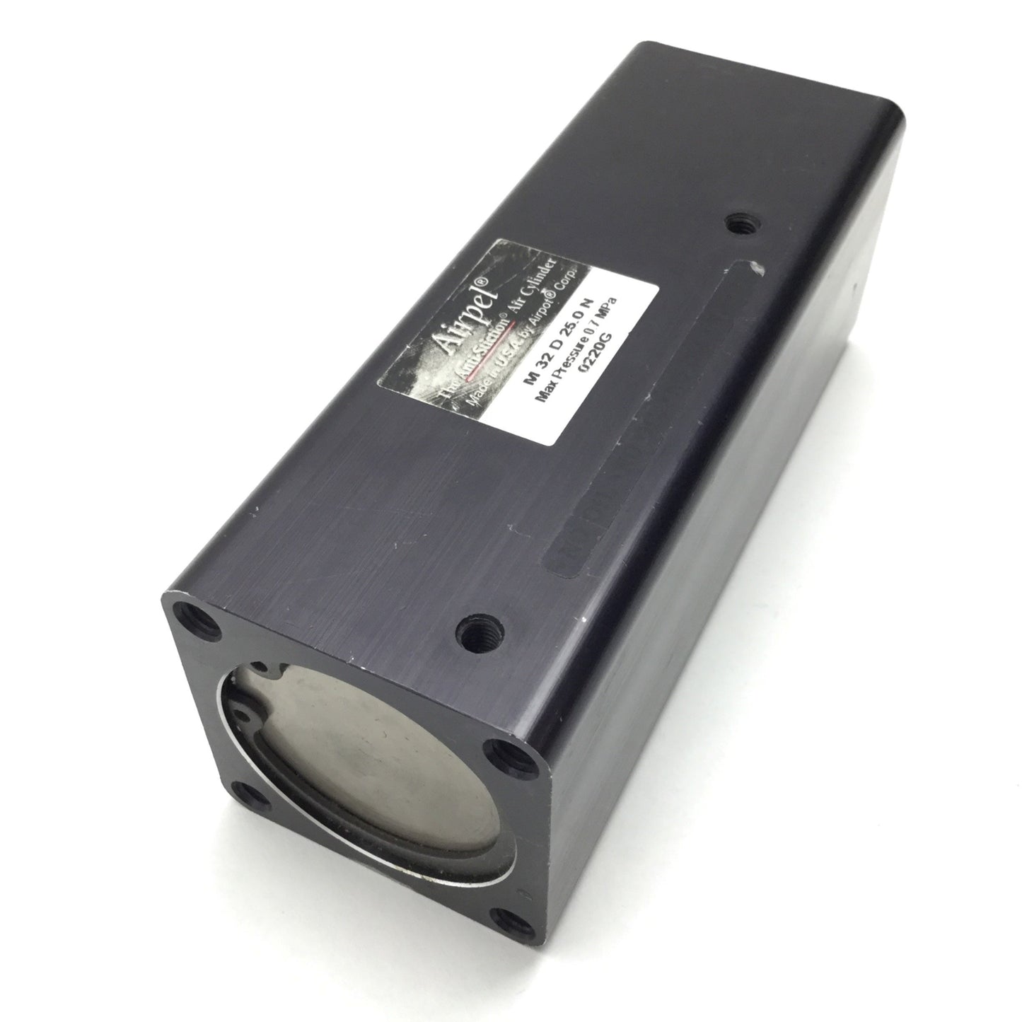Used Airpel M32D25.0N Anti-Stiction Air Cylinder, Bore 32.5mm, Stroke 25mm, 0.7MPa