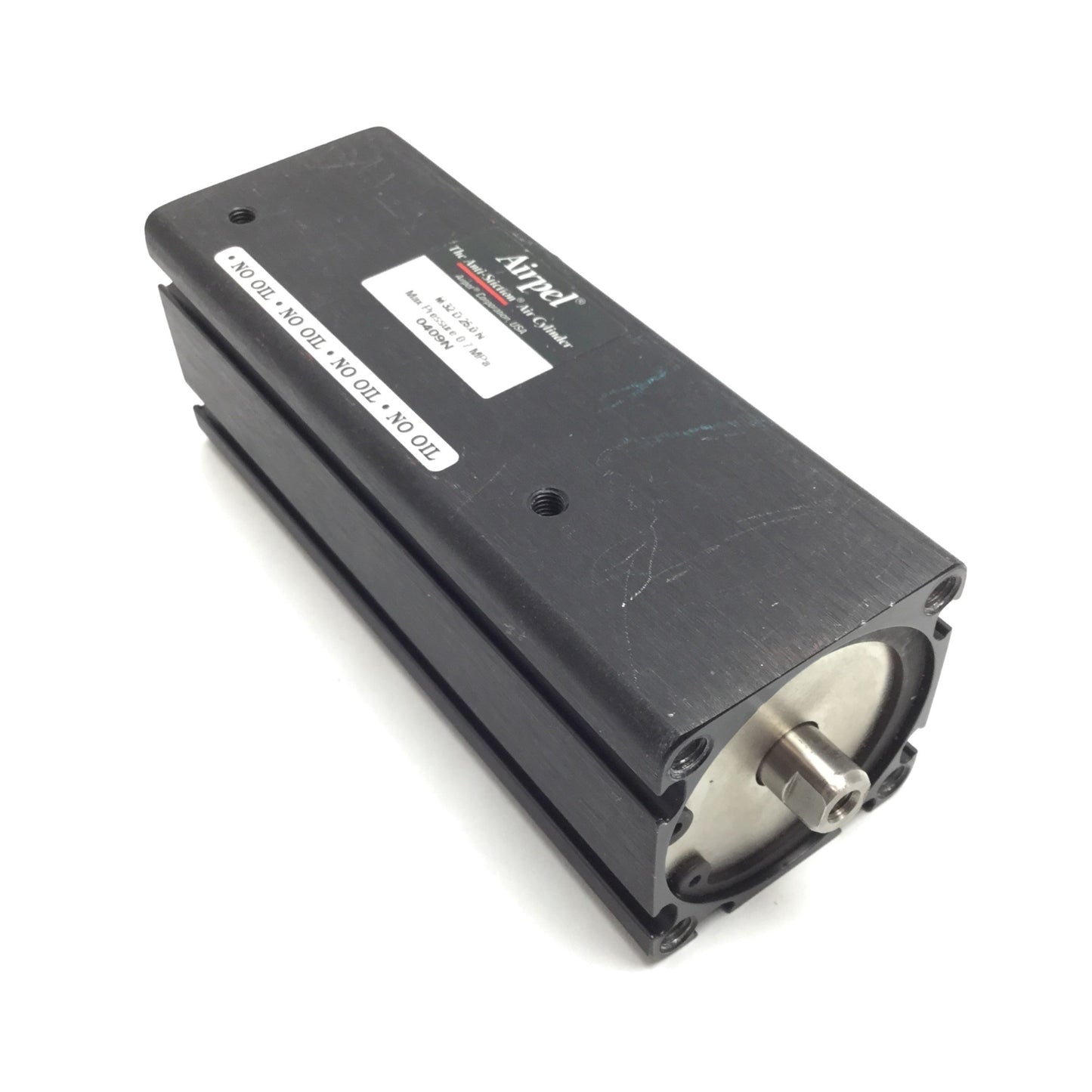 Used Airpel M32D25.0N Anti-Stiction Air Cylinder, Stroke 25mm, Bore 32.5mm, 0.7MPa