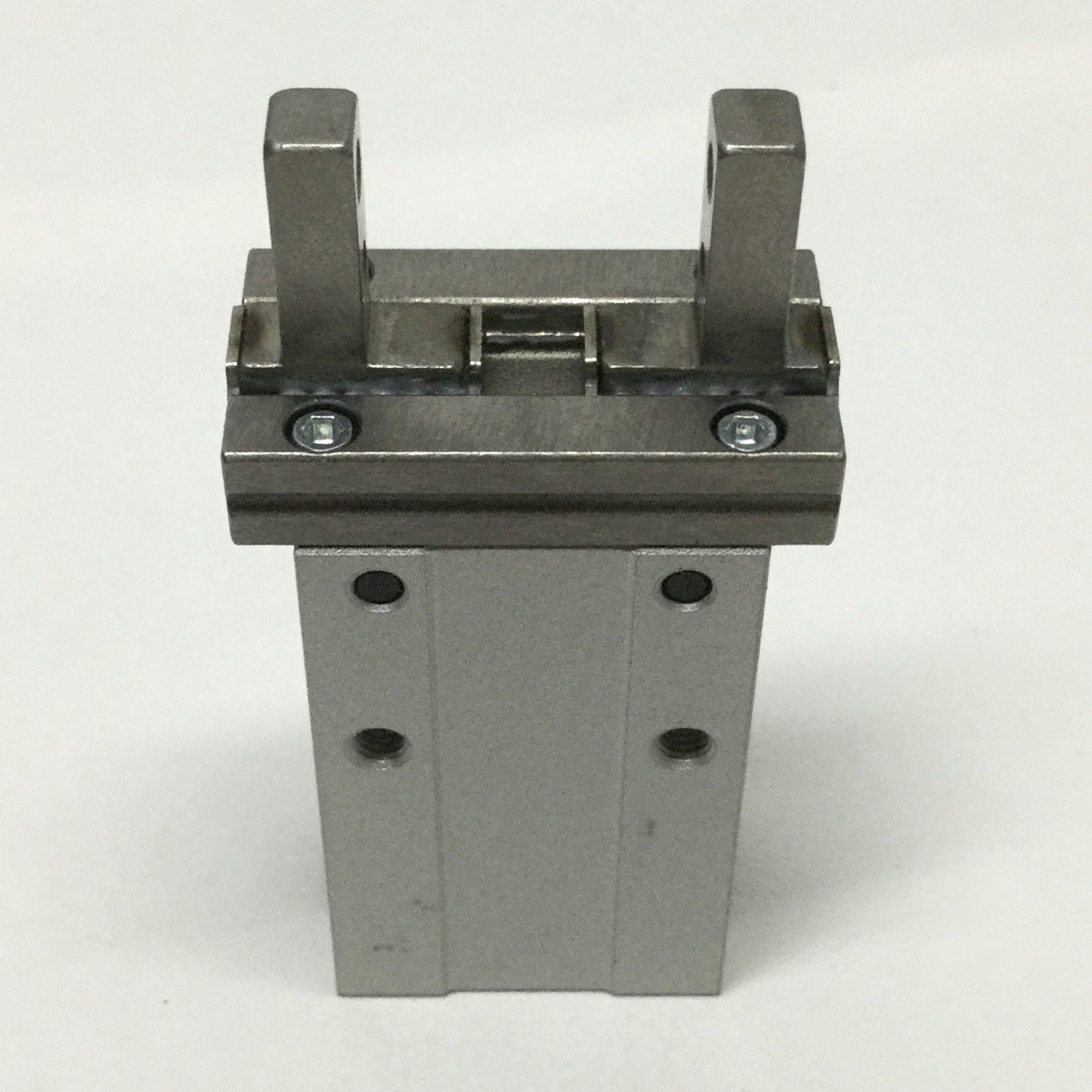 Used SMC MHZ2-10D-X4 Parallel Air Gripper 2-Finger, 10mm Bore, 4mm Stroke, 0.2-0.7MPa
