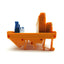 Used Weidmuller 914898/67 Breakout Board, IDC50 50-Pin Male Ribbon to Screw Terminals