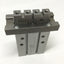 Used SMC MHZL2-25D3 Parallel Jaw Air Gripper, 2-Finger, 25mm Bore, 22mm Stroke, M5