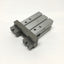 Used SMC MHZL2-25D3 Parallel Jaw Air Gripper, 2-Finger, 25mm Bore, 22mm Stroke, M5