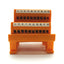 Used Weidmuller 914893/67 Breakout Board, IDC20 20-Pin Male Ribbon to Screw Terminals
