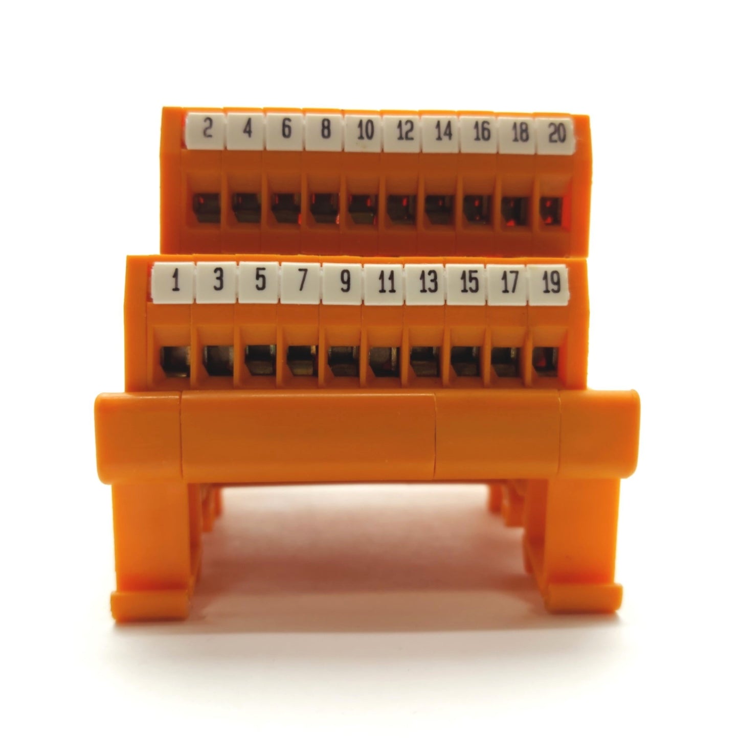 Used Weidmuller 914893/67 Breakout Board, IDC20 20-Pin Male Ribbon to Screw Terminals