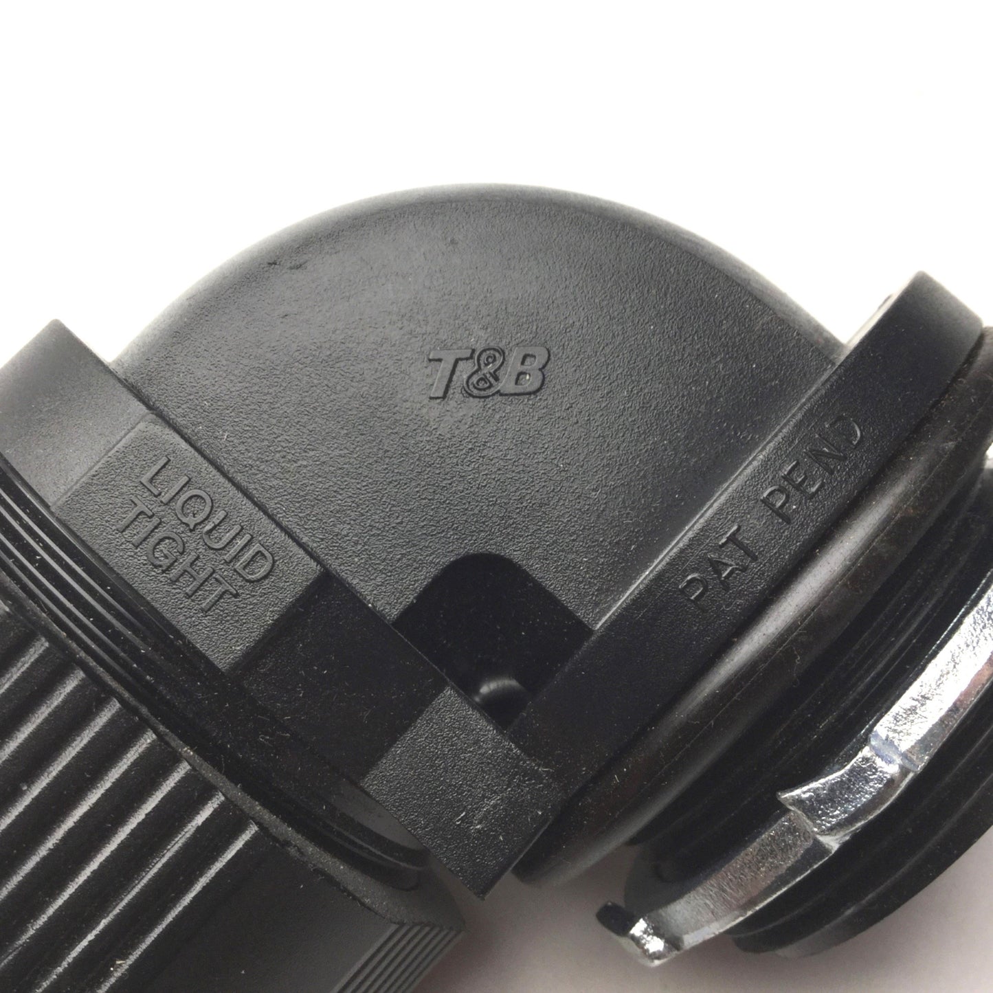 Used Thomas and Betts 1-1/2" Non-Metallic Liquid Tight Bullet Connector Elbows, 90°