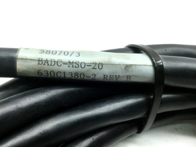 Used Aerotech 630C1380-2 REV B Permanent Magnet Servo Motor Cable 18'