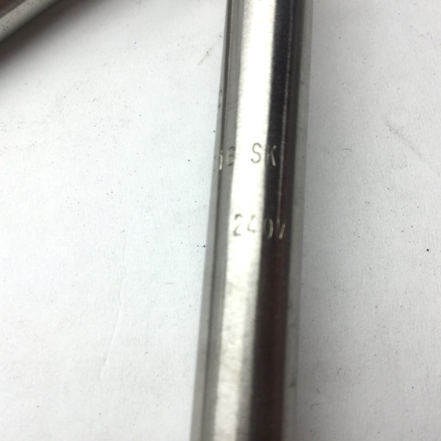 Used Lot of 5 Tutco CH37116 SK Cartridge Heater, Dia: 3/8", Length: 9.5", 240V, 200W