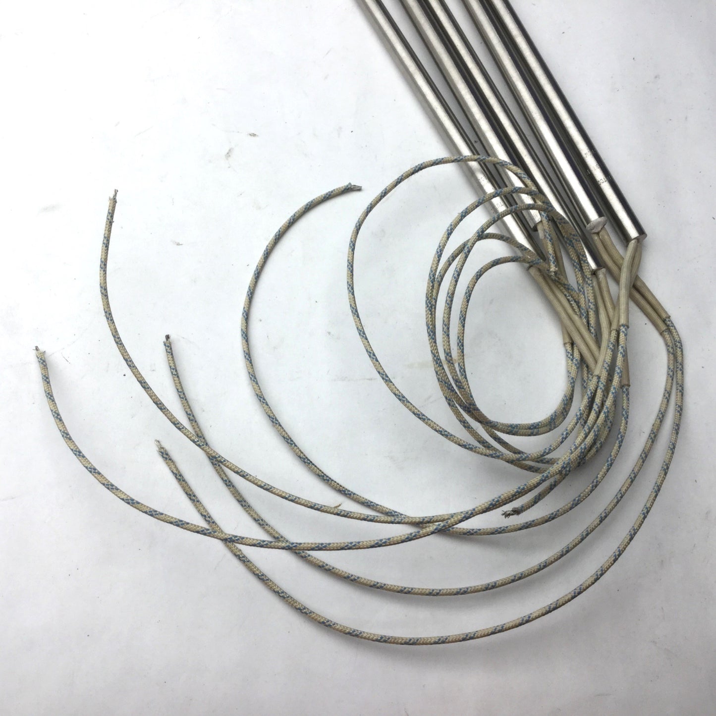 Used Lot of 5 Tutco CH37116 SK Cartridge Heater, Dia: 3/8", Length: 9.5", 240V, 200W