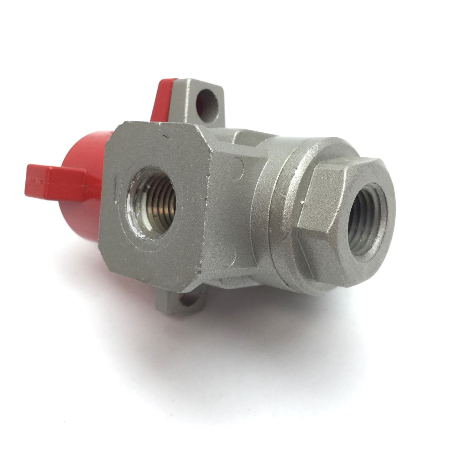 Used SMC NVHS3500 Pneumatic Lock-Out Valve, Ports: 1/4" NPT, Pressure: 14.2-145psi
