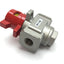 Used SMC NVHS3500 Pneumatic Lock-Out Valve, Ports: 1/4" NPT, Pressure: 14.2-145psi
