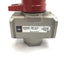 Used SMC NVHS2500-N02-X116 Pneumatic Lock-Out Valve, 1/4" NPT 1/8" NPT, 0.1-1.0MPa