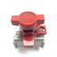 Used SMC NVHS2500-N02-X116 Pneumatic Lock-Out Valve, 1/4" NPT 1/8" NPT, 0.1-1.0MPa