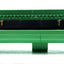 Used Phoenix Contact FLKM-60 Breakout Board, IDC60 60-Pin Male to Screw Terminals