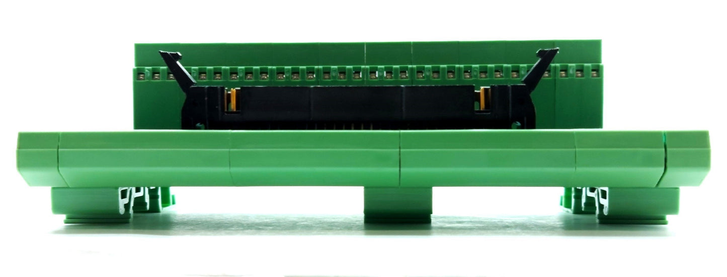 Used Phoenix Contact FLKM-60 Breakout Board, IDC60 60-Pin Male to Screw Terminals